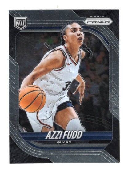 2025-26 Panini Prizm Azzi Fudd Card Connecticut Huskies