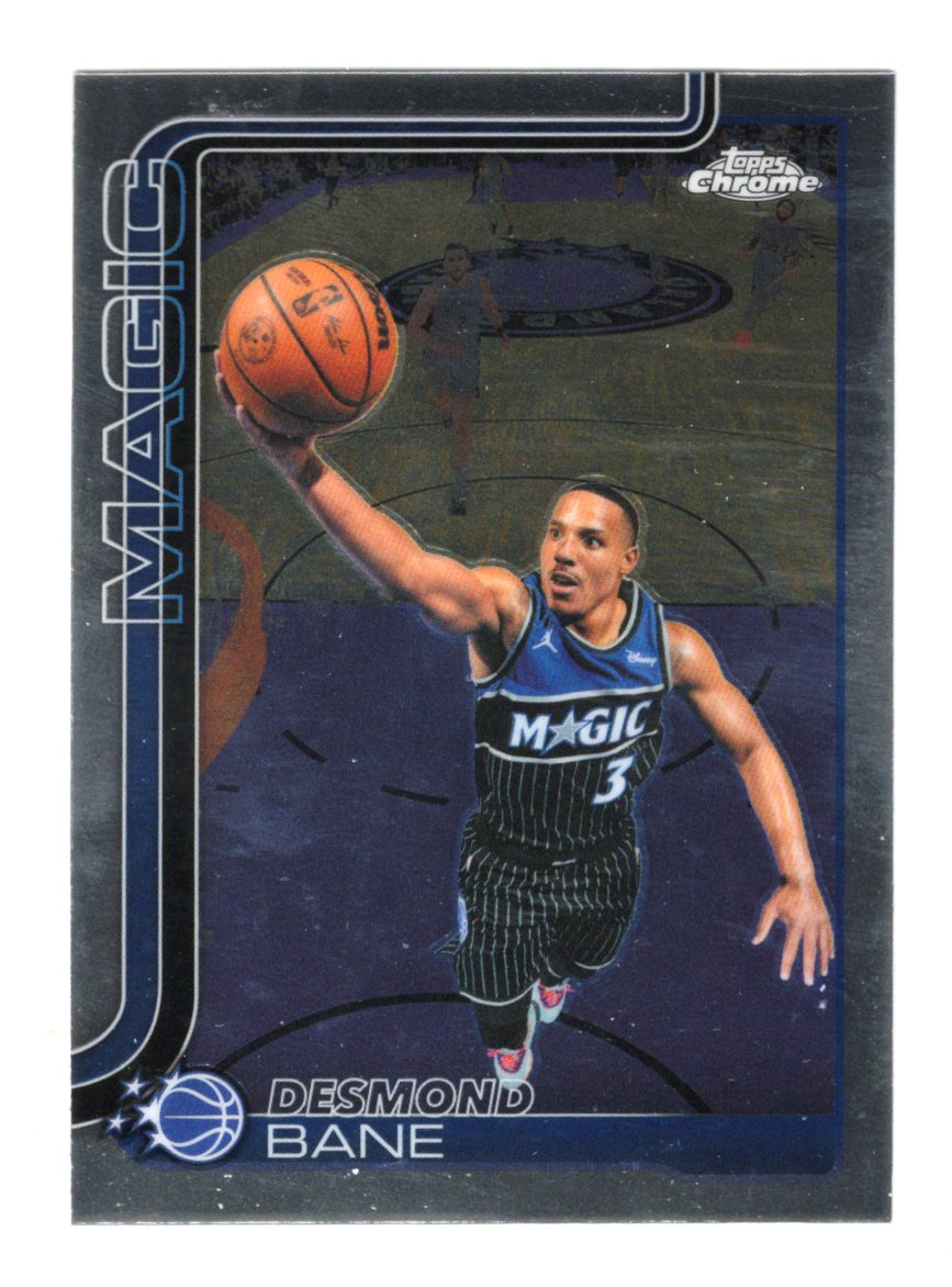 2025-26 Topps Chrome Update Desmond Bane Card Orlando Magic