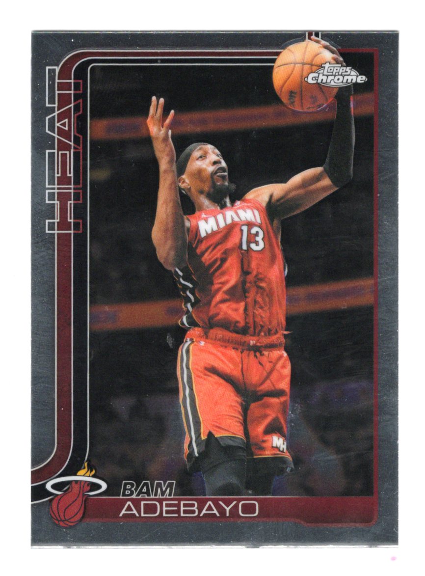 2013 Topps Chrome Update Bam Adebayo Miami Heat