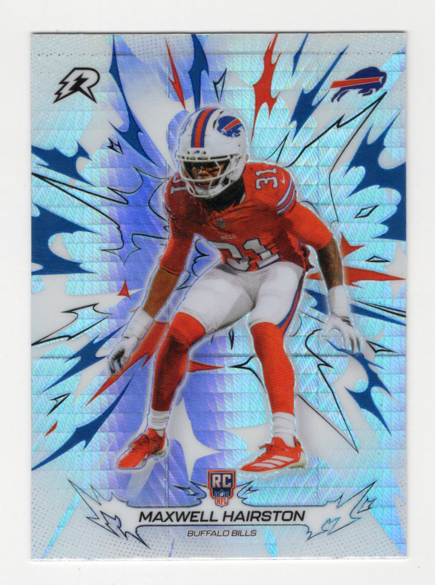 2025 Topps Resurgence Maxwell Hairston Card Prism Refractor Buffalo Bills