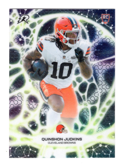 2025 Topps Resurgence Quinshon Judkins Card Protonyx Cleveland Browns