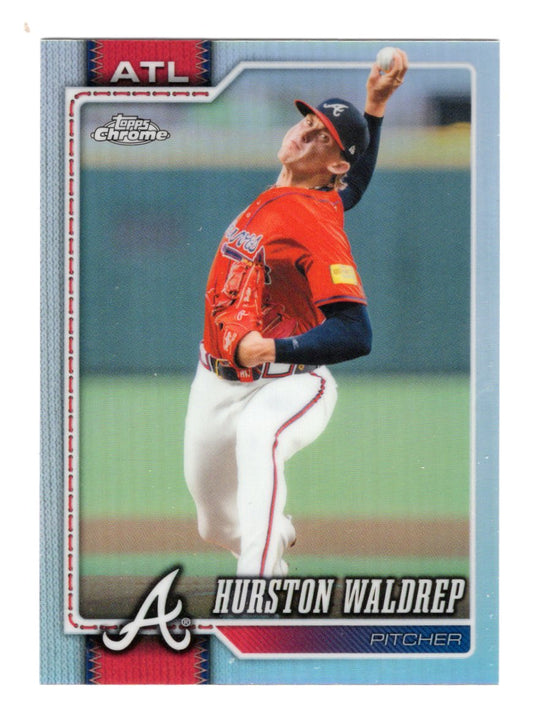 2026 Topps Hurston Waldrep Card Rainbow Foil Atlanta Braves