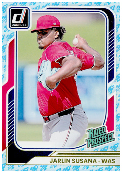 2026 Donruss Jarlin Susana Card Rockets Washington Nationals