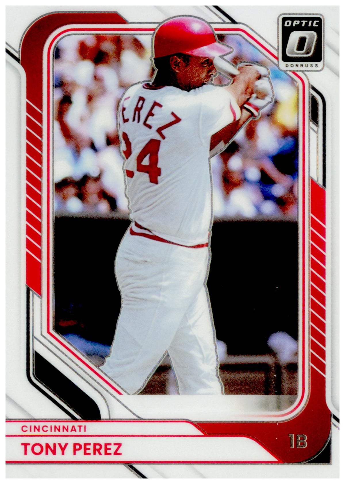 2026 Donruss Tony Perez Card Optic Cincinnati Reds