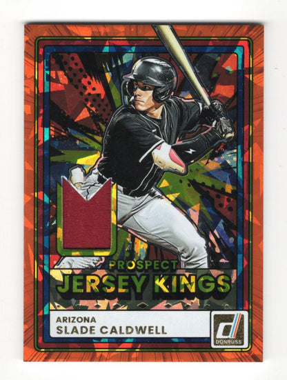 2026 Donruss Slade Caldwell Card Prospect Jersey Kings Orange Ice MEM