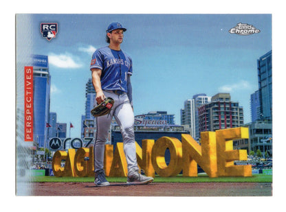 2026 Topps Chrome Jac Caglianone Card Perspectives Kansas City Royals