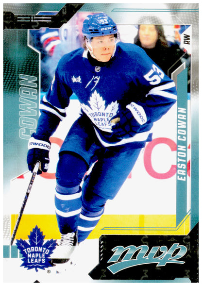 2026-27 Upper Deck MVP Easton Cowan Card Toronto Maple Leafs