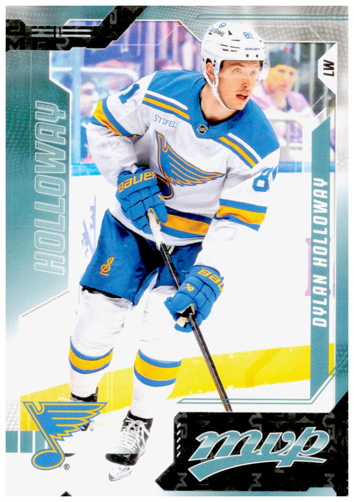 2026-27 Upper Deck MVP Dylan Holloway Card St. Louis Blues