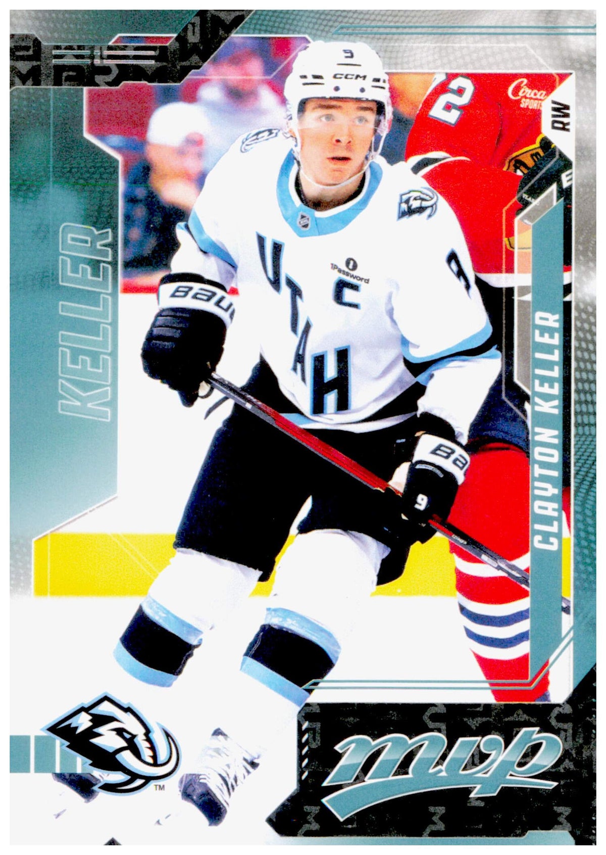 2026-27 Upper Deck MVP Clayton Keller Card Utah Mammoth