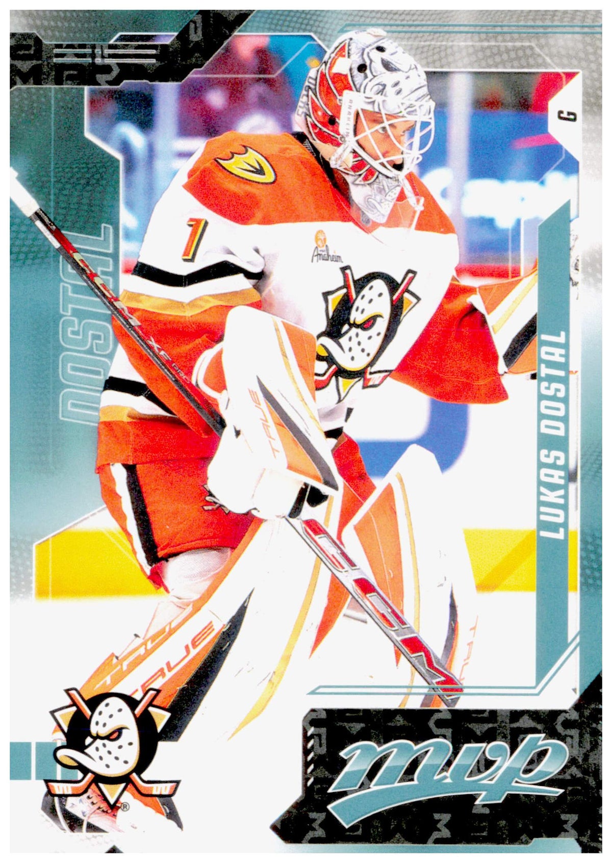 2026-27 Upper Deck MVP Lukas Dostal Card Anaheim Ducks