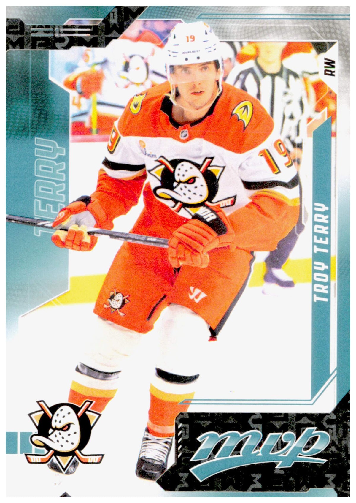 2026-27 Upper Deck MVP Troy Terry Card Anaheim Ducks