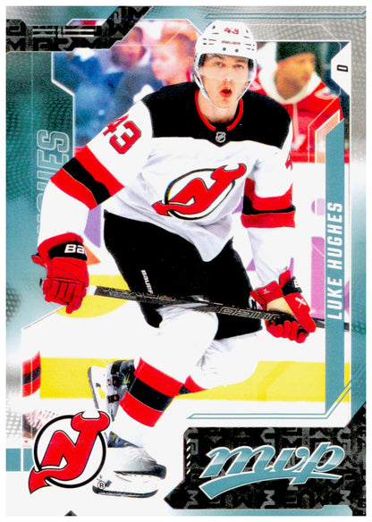 2026-27 Upper Deck MVP Luke Hughes Card New Jersey Devils