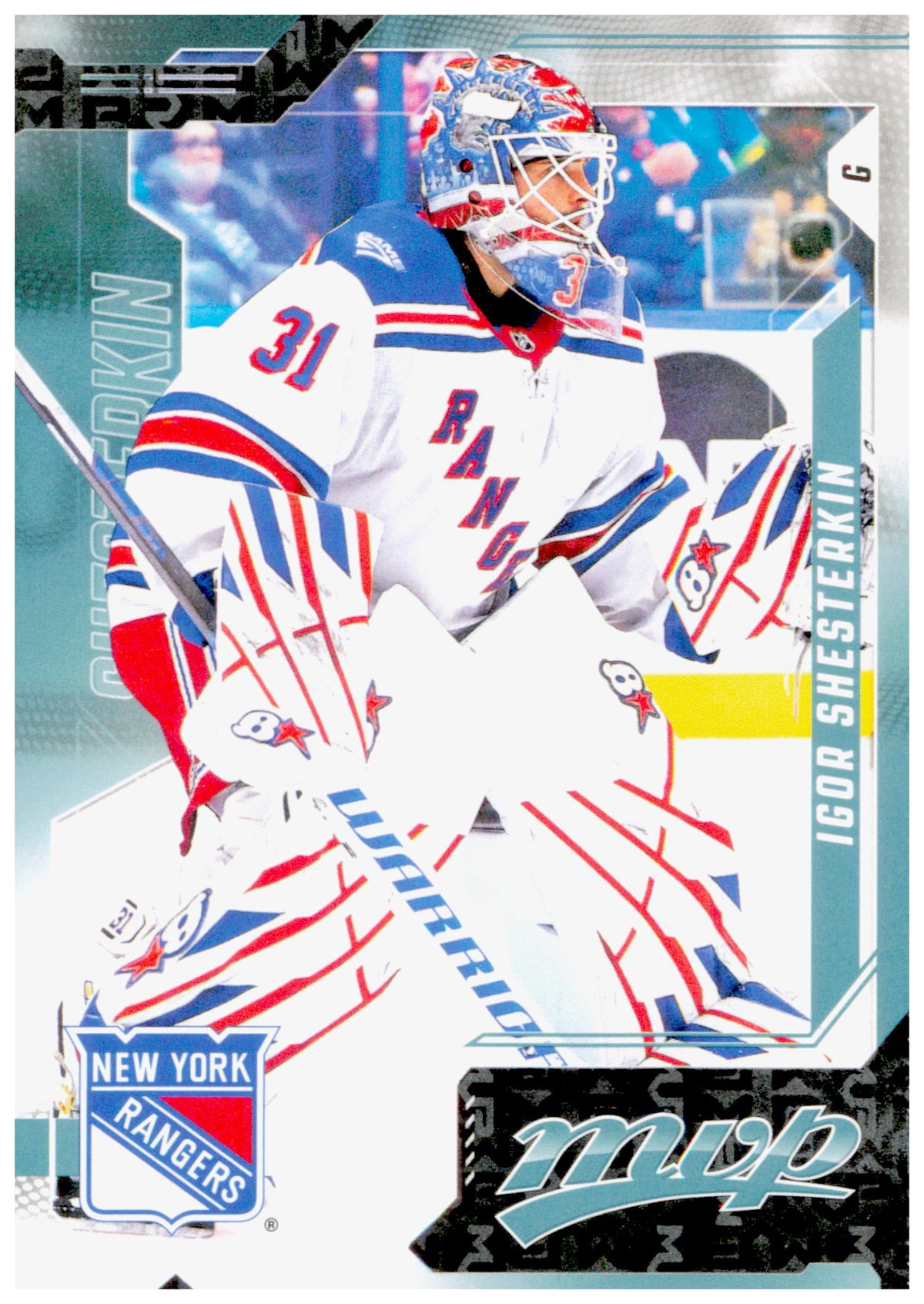 2026-27 Upper Deck MVP Igor Shesterkin Card New York Rangers