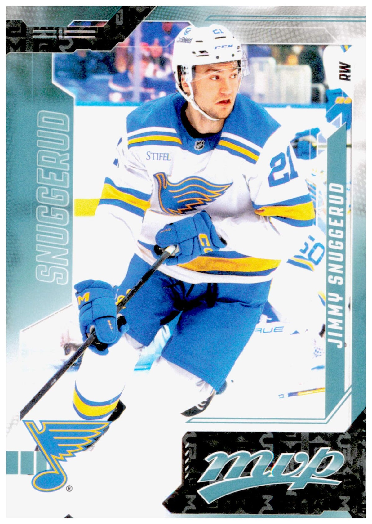 2026-27 Upper Deck MVP Jimmy Snuggerud Card St. Louis Blues