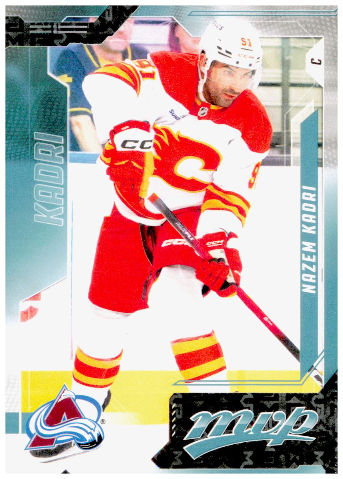 2026-27 Upper Deck MVP Nazem Kadri Card Colorado Avalanche
