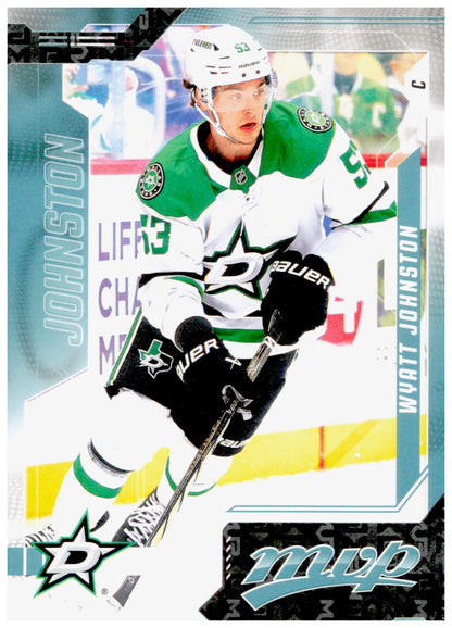 2026-27 Upper Deck MVP Wyatt Johnston Card Dallas Stars