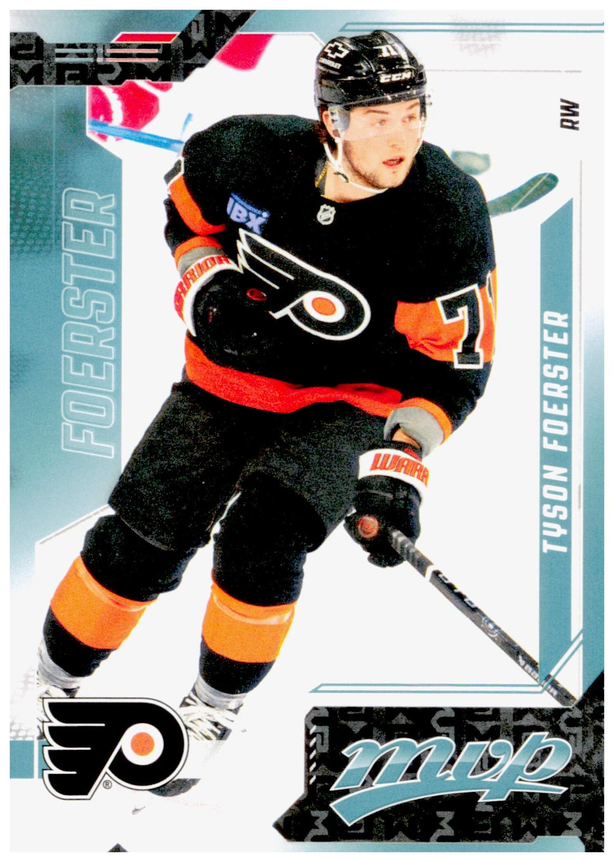 2026-27 Upper Deck MVP Tyson Foerster Card Philadelphia Flyers