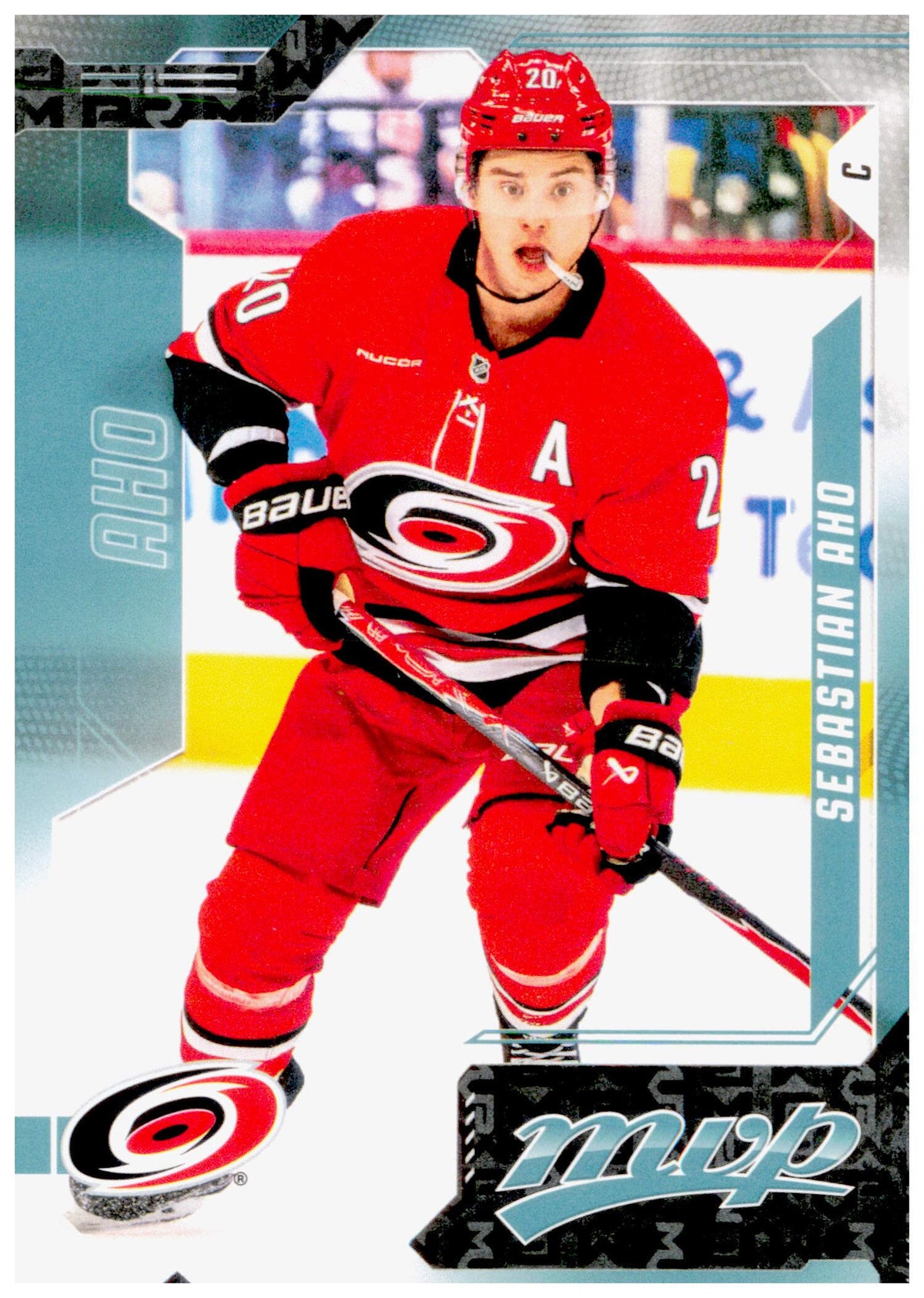 2026-27 Upper Deck MVP Sebastian Aho Card Carolina Hurricanes