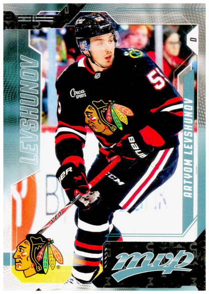 2026-27 Upper Deck MVP Artyom Levshunov Card Chicago Blackhawks