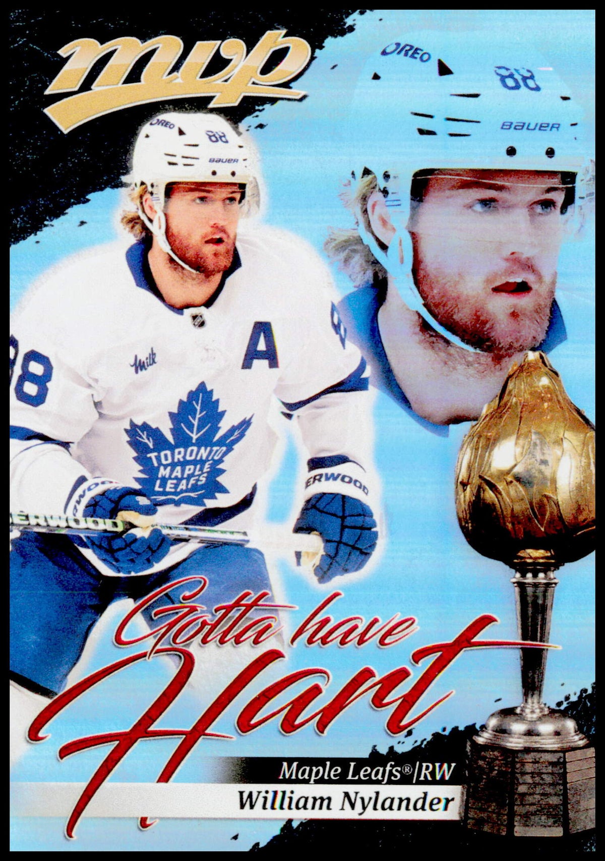 2026-27 Upper Deck MVP William Nylander Card Gotta Have Hart Toronto Maple Leafs