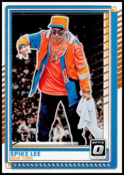 2025-26 Donruss Spike Lee Card Optic New York Knicks
