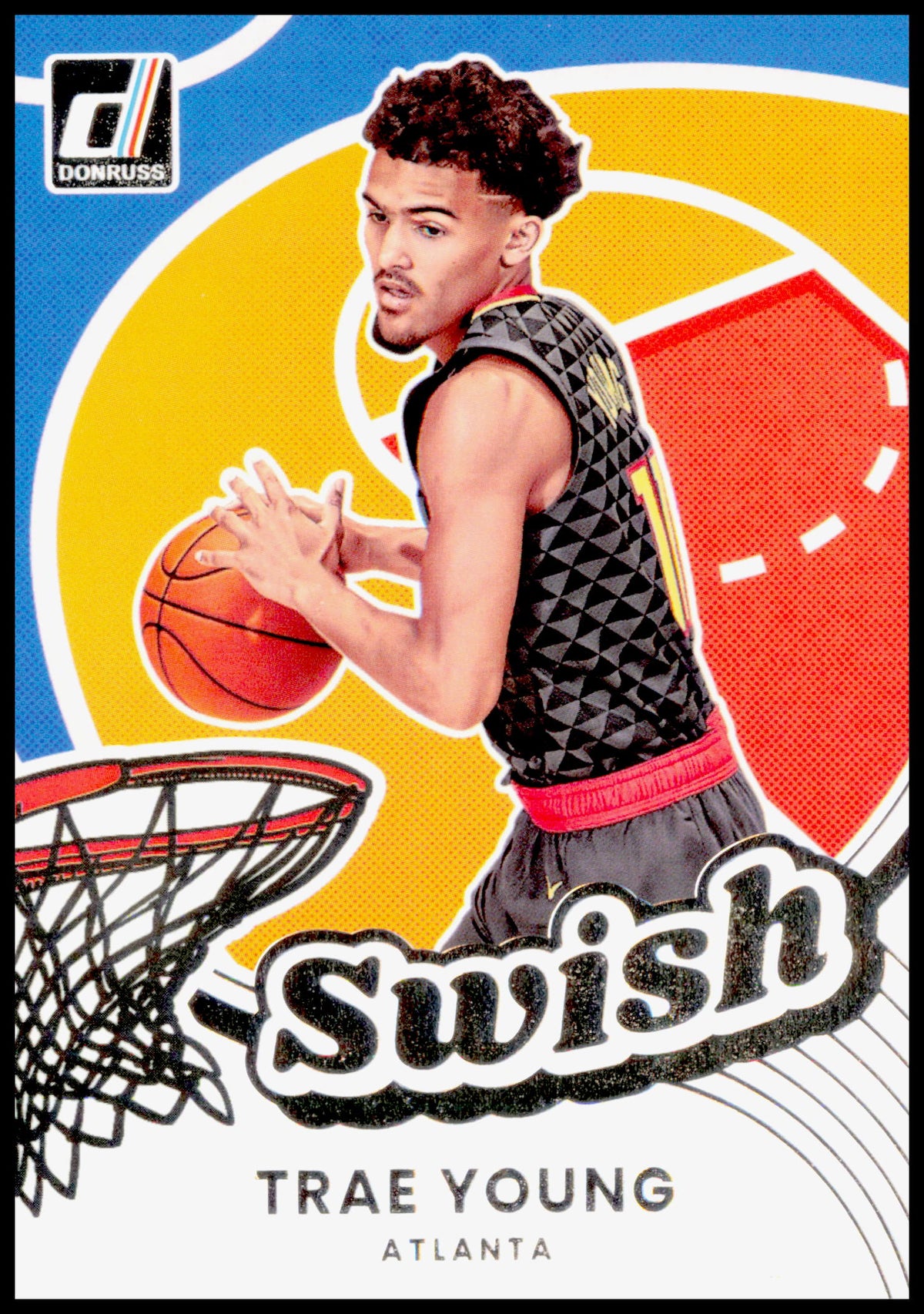 2025-26 Donruss Trae Young Card Swish Atlanta Hawks