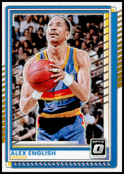 2025-26 Donruss Alex English Card Optic Denver Nuggets