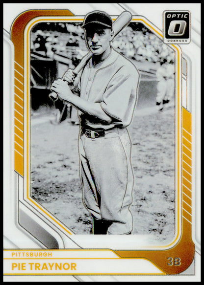 2026 Donruss Pie Traynor Card Optic Pittsburgh Pirates