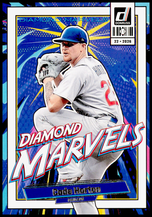 2026 Donruss Cade Horton Card Diamond Marvels Chicago Cubs