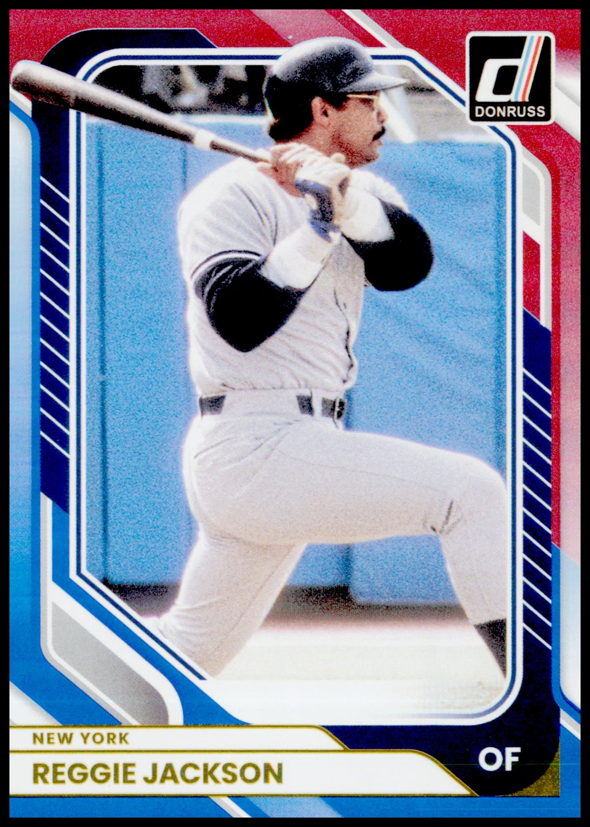 2026 Donruss Reggie Jackson Card Red and Blue New York Yankees