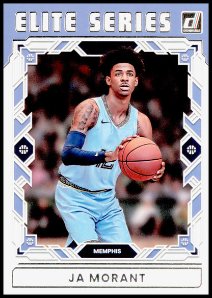 2025-26 Donruss Ja Morant Card Elite Series Memphis Grizzlies