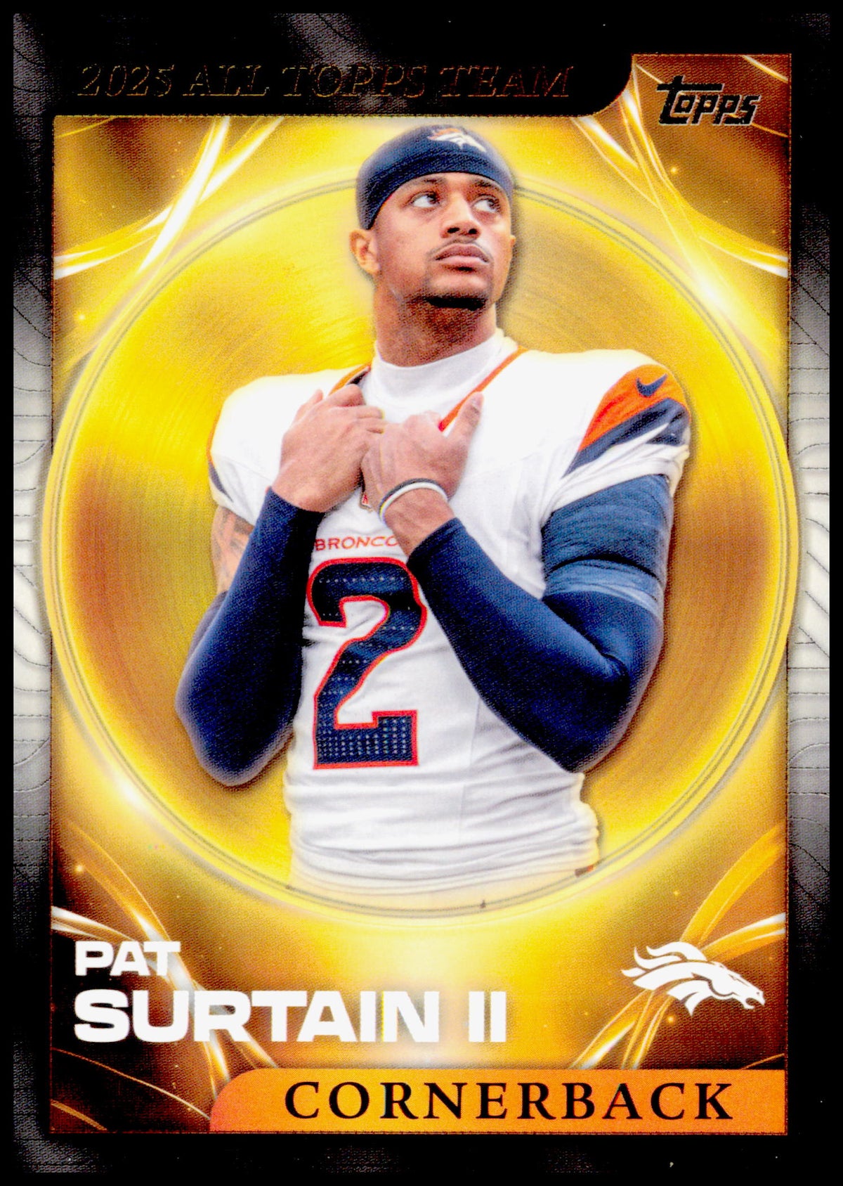 2026 Topps Flagship Patrick Surtain II Card 2025 All Topps Team Denver Broncos