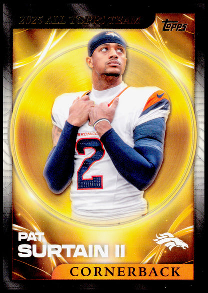 2026 Topps Flagship Patrick Surtain II Card 2025 All Topps Team Denver Broncos