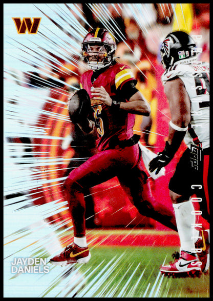 2026 Topps Flagship Jayden Daniels Card Pressure Cookers Washington Commanders