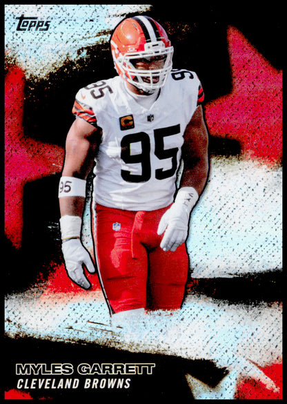 2026 Topps Flagship Myles Garrett Card NFL Stars Cleveland Browns