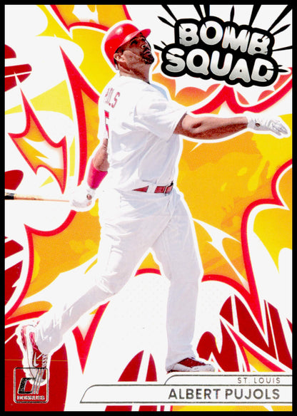 2026 Donruss Albert Pujols Card Bomb Squad St. Louis Cardinals