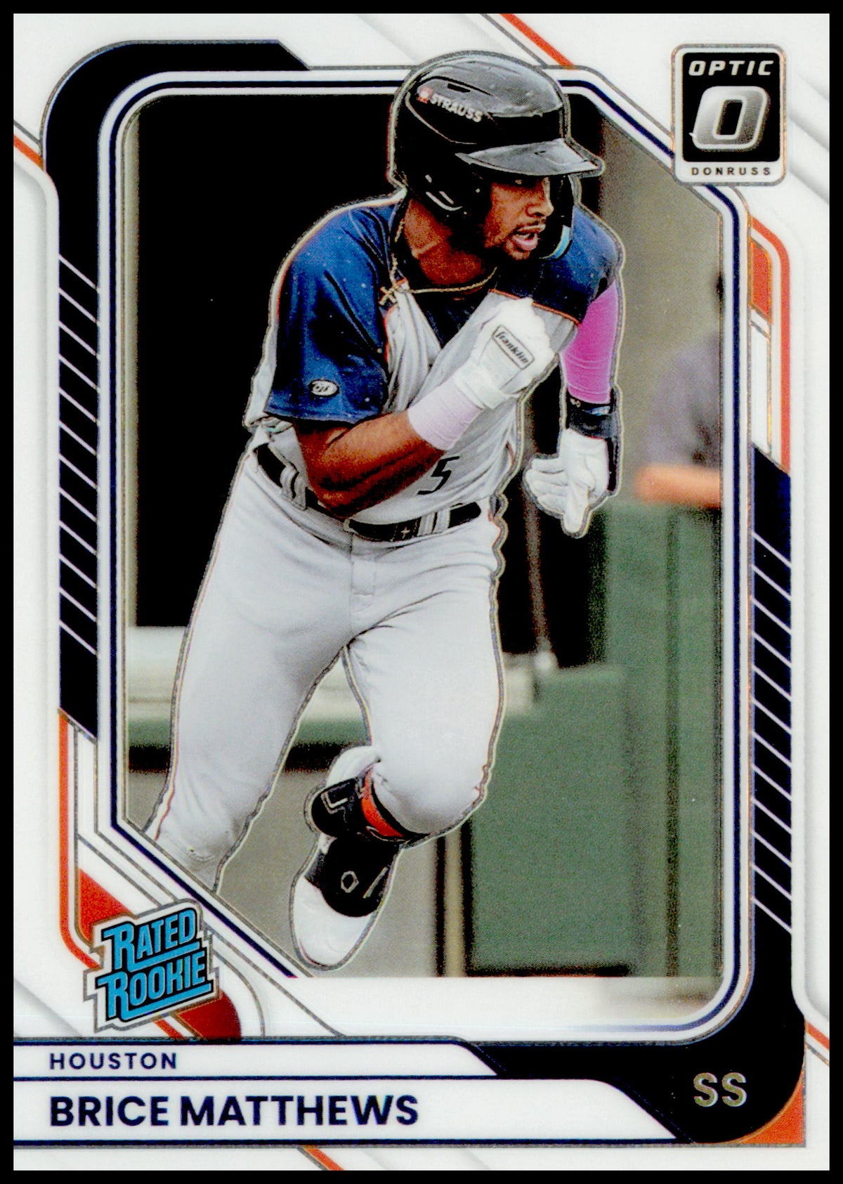 2026 Donruss Brice Matthews Card Optic RC Houston Astros