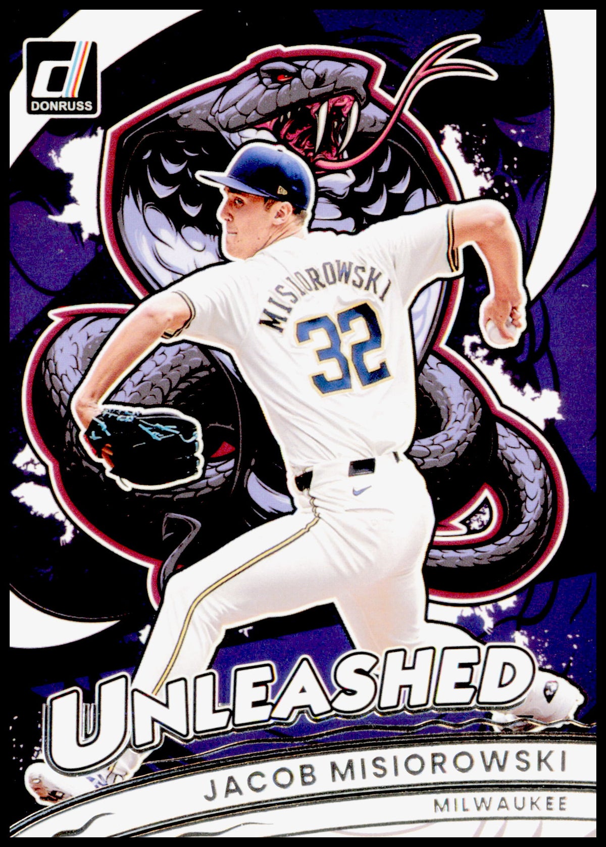 2026 Donruss Jacob Misiorowski Card Unleashed Milwaukee Brewers