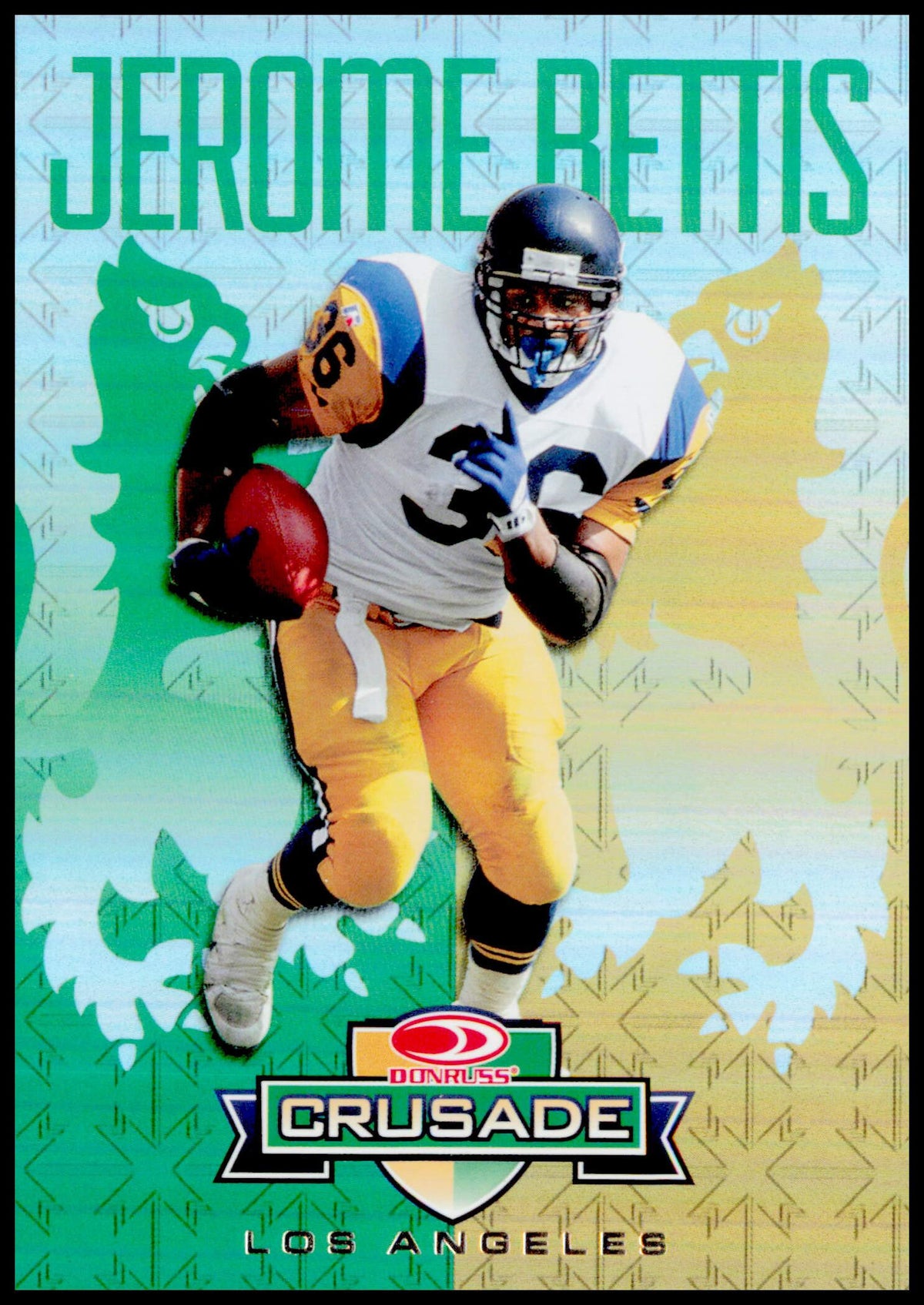 2026 Panini 90s Pop Culture Donruss Crusade Jerome Bettis #C-JB LA Rams