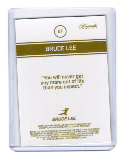 2024 Keepsake Edition Bruce Lee 50th Anniversary Collection Bruce Lee Card