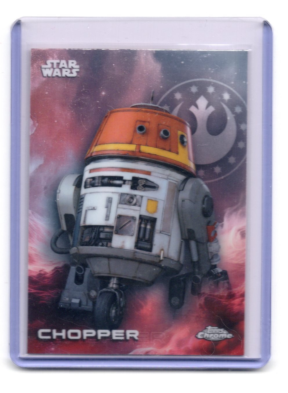 2025 Topps Chrome Star Wars Chopper Card