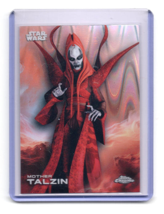2025 Topps Chrome Star Wars Mother Talzin Card