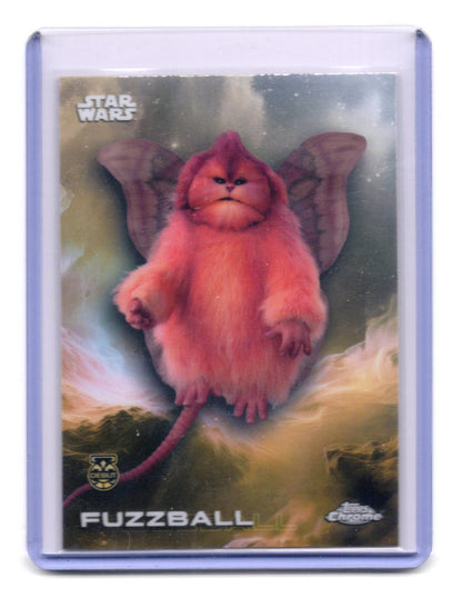 2025 Topps Chrome Star Wars Fuzzball Card