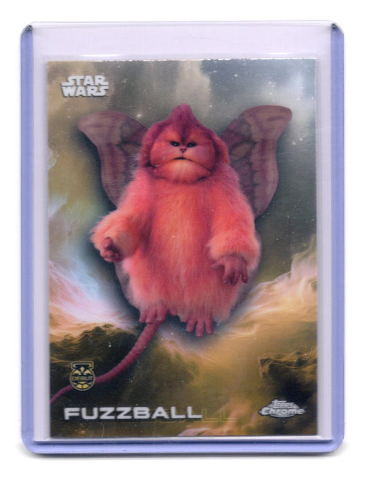 2025 Topps Chrome Star Wars Fuzzball Card