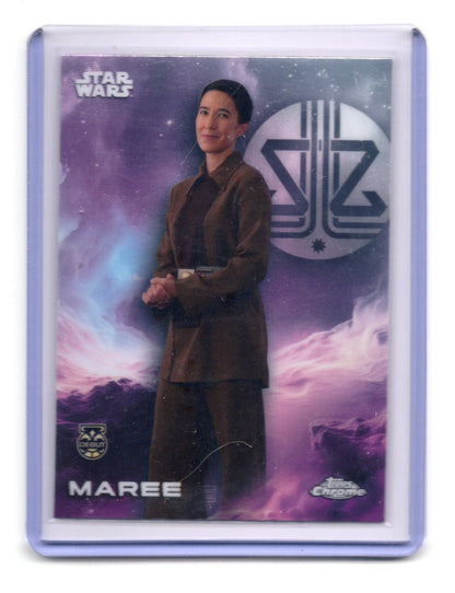 2025 Topps Chrome Star Wars Maree Card