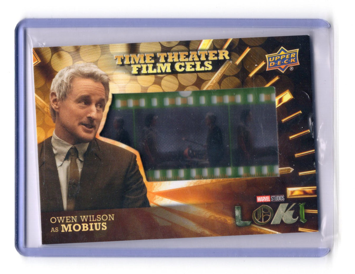 2023 Upper Deck Marvel Loki Season 1 Time Theater Film Cels Mobius Owen Wilson