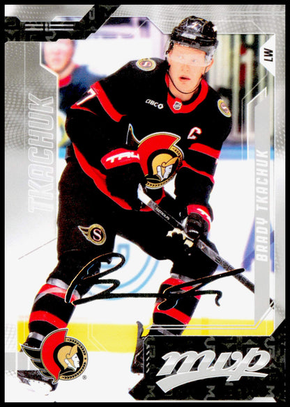 2026-27 Upper Deck MVP Brady Tkachuk Card Ottawa Senators