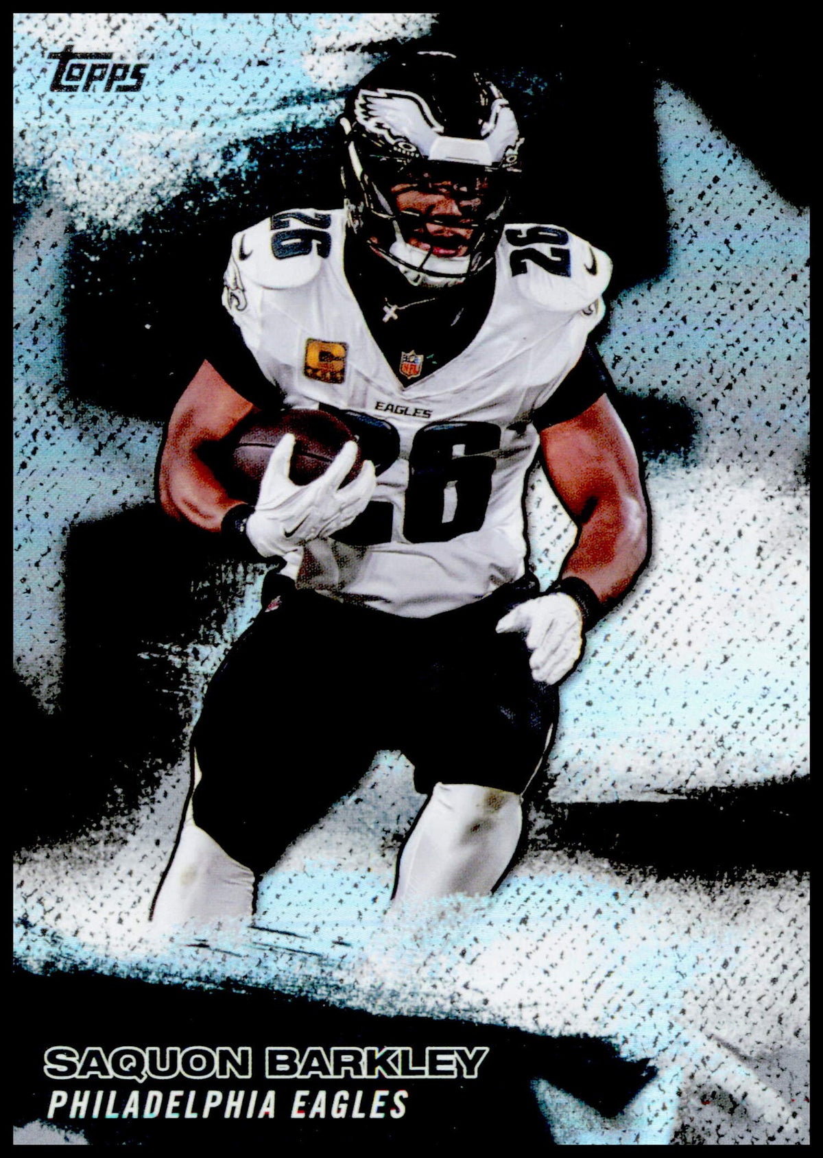 2026 Topps Flagship Saquon Barkley Card NFL Stars Philadelphia Eagles