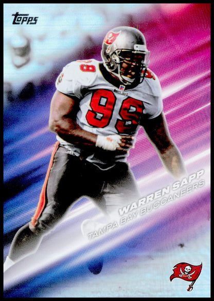 2026 Topps Flagship Warren Sapp Card Greats Of The Game Tampa Bay Buccaneers