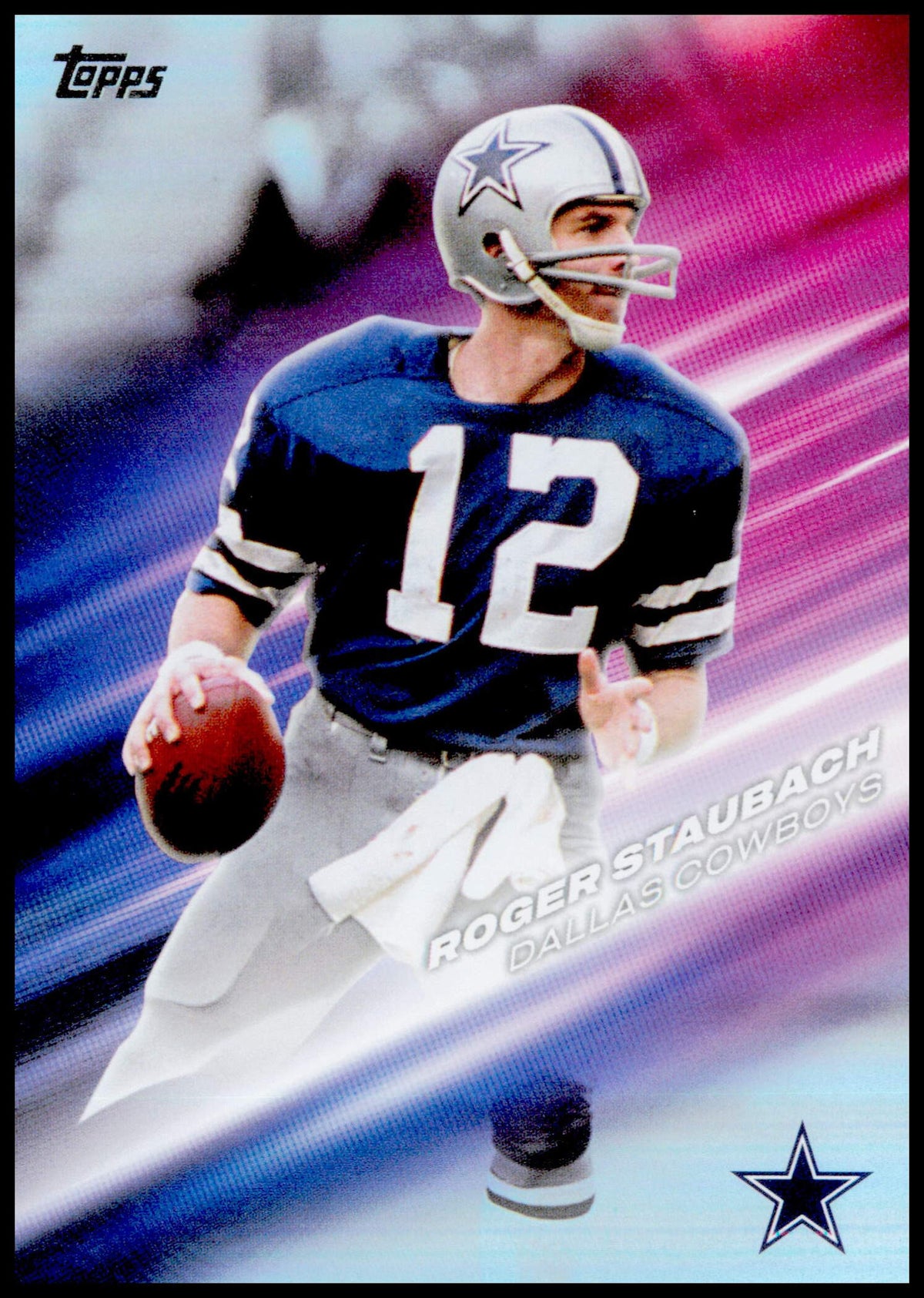 2026 Topps Flagship Roger Staubach Card Greats Of The Game Dallas Cowboys